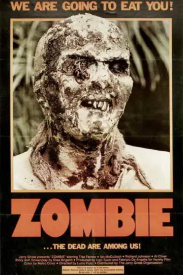 Poster to the movie "Zombie Flesh Eaters" #997016