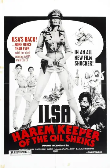 Poster to the movie "Ilsa: Harem Keeper of the Oil Sheiks" #1848398