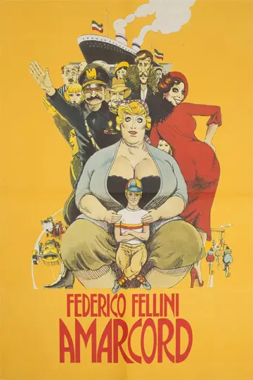 Poster to the movie "Amarcord" #752348