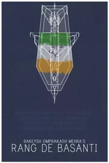 Poster to the movie "Rang De Basanti" #237518