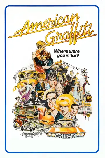 Poster to the movie "American Graffiti" #877910