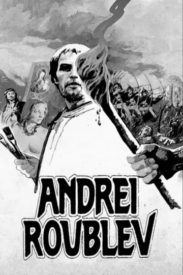 Poster to the movie "Andrei Rublev" #728008