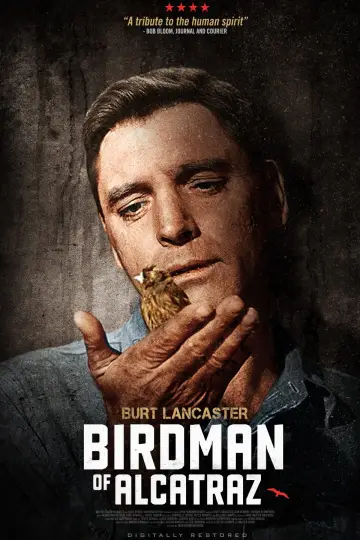 Poster to the movie "Birdman of Alcatraz" #883944