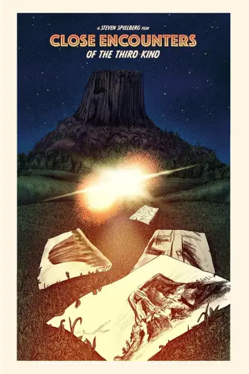 Poster to the movie "Close Encounters of the Third Kind" #221953