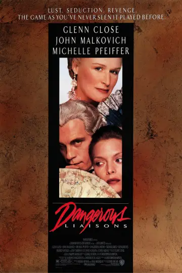 Poster to the movie "Dangerous Liaisons" #1579584
