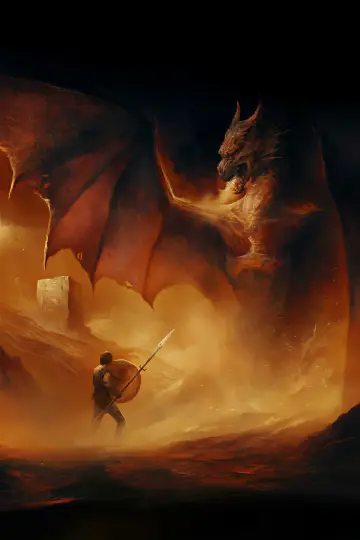 Poster to the movie "Dragonslayer" #1584908