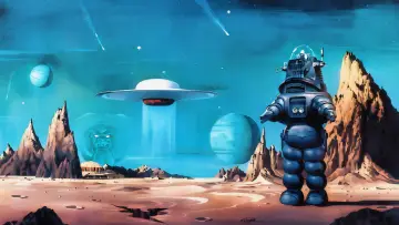 Backdrop to the movie "Forbidden Planet" #1797357