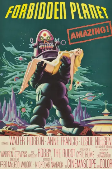 Poster to the movie "Forbidden Planet" #1797414