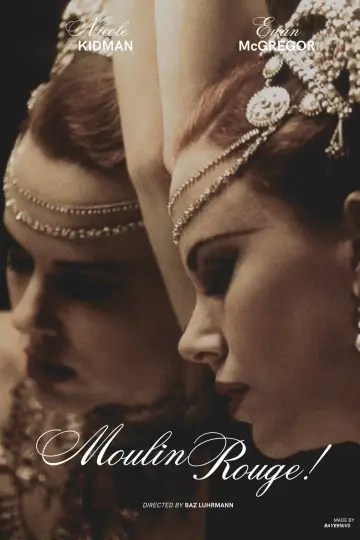 Poster to the movie "Moulin Rouge!" #1630472