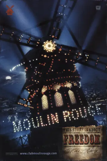 Poster to the movie "Moulin Rouge!" #1630473