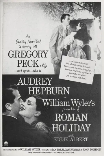 Poster to the movie "Roman Holiday" #1179333