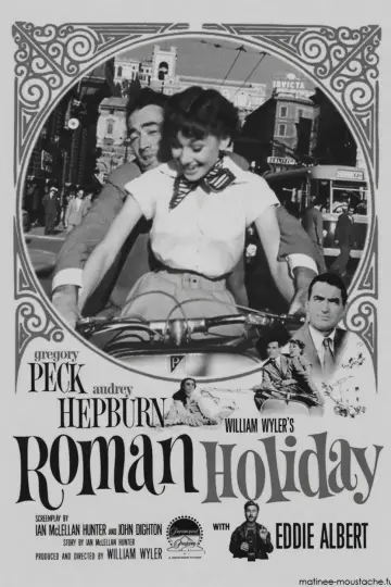Poster to the movie "Roman Holiday" #838754