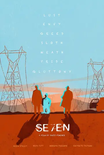Poster to the movie "Se7en" #1626293