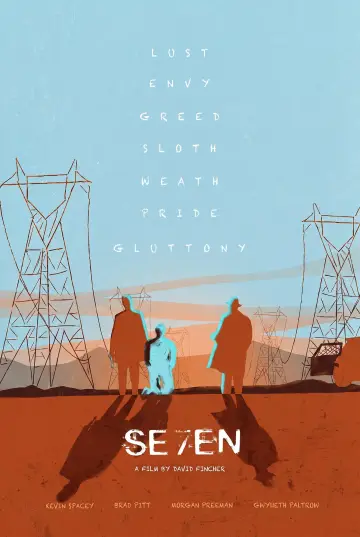 Poster to the movie "Se7en" #1626294