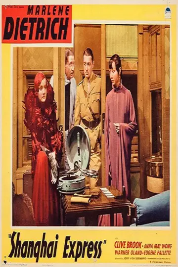 Poster to the movie "Shanghai Express" #1073844