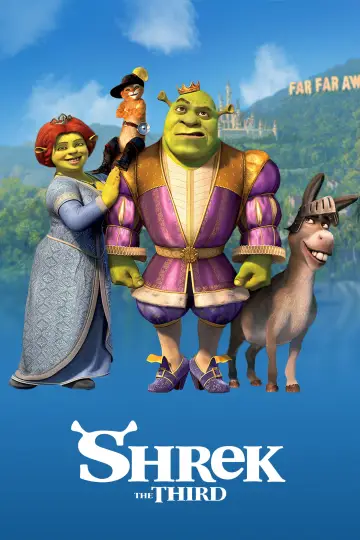Poster to the movie "Shrek the Third" #622663