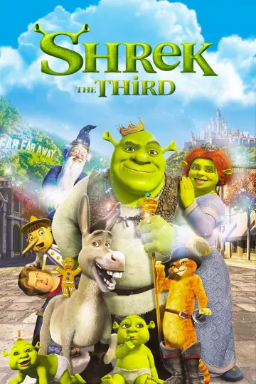 Poster to the movie "Shrek the Third" #622668