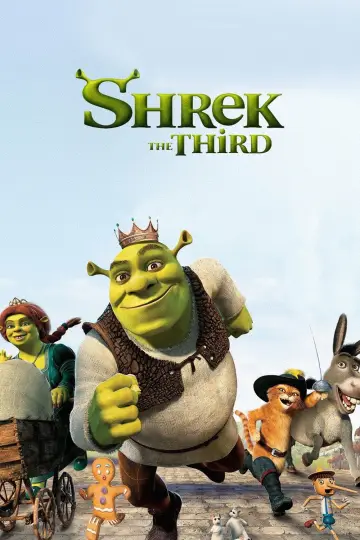 Poster to the movie "Shrek the Third" #622681