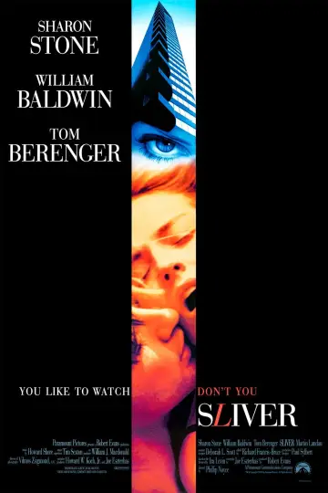Poster to the movie "Sliver" #842473