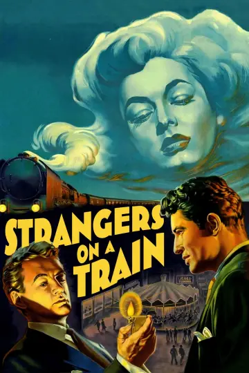 Poster to the movie "Strangers on a Train" #801741