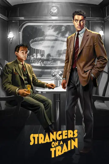 Poster to the movie "Strangers on a Train" #972403
