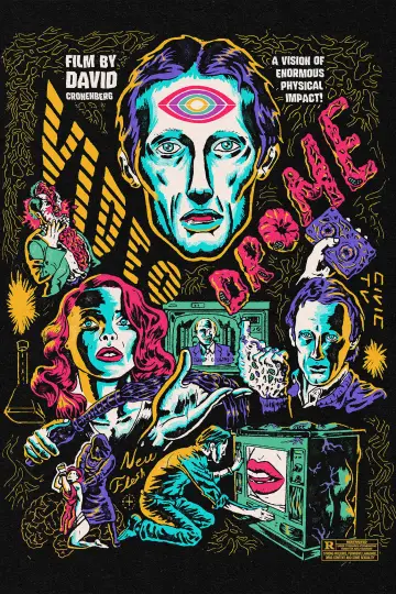 Poster to the movie "Videodrome" #694393