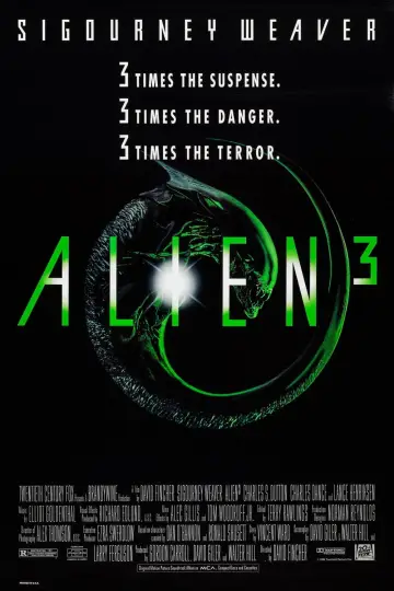 Poster to the movie "Alien³" #630658