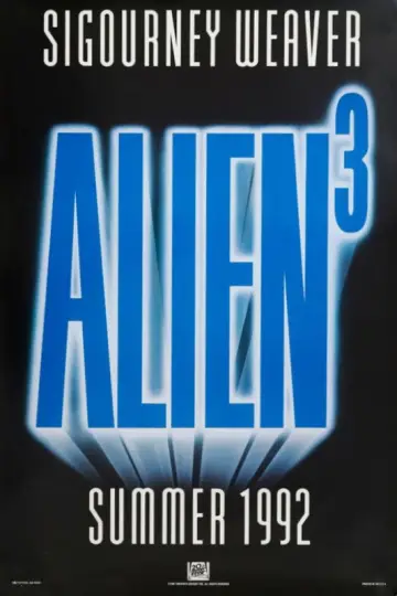 Poster to the movie "Alien³" #781777