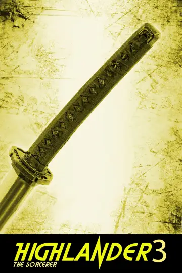Poster to the movie "Highlander: The Final Dimension" #338168