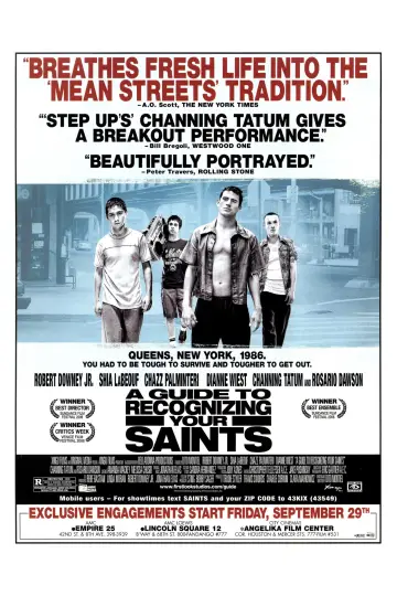 Poster to the movie "A Guide to Recognizing Your Saints" #1753402