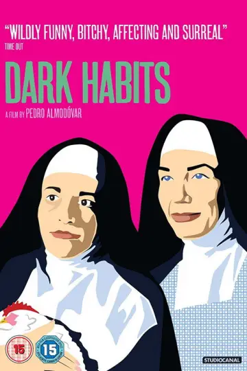 Poster to the movie "Dark Habits" #1866437