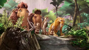 Backdrop to the movie "Ice Age: Dawn of the Dinosaurs" #784940
