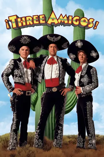 Poster to the movie "¡Three Amigos!" #872515