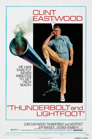 Poster to the movie "Thunderbolt and Lightfoot" #880317