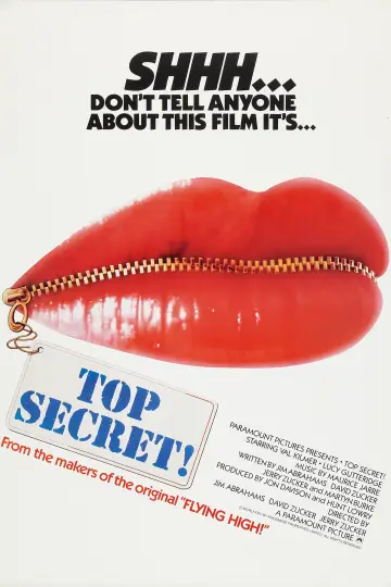 Poster to the movie "Top Secret!" #866752