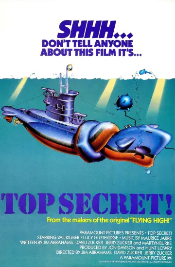 Poster to the movie "Top Secret!" #866761