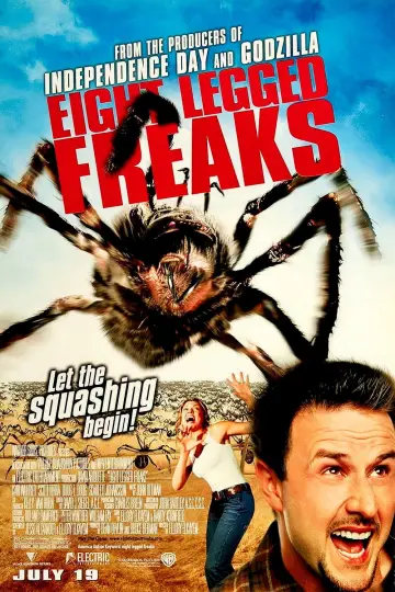 Poster to the movie "Eight Legged Freaks" #886698