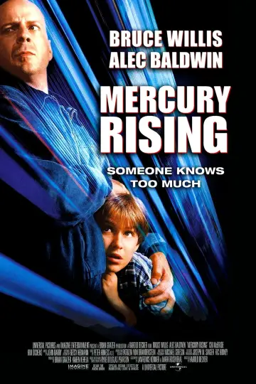Poster to the movie "Mercury Rising" #878637