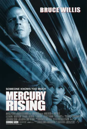 Poster to the movie "Mercury Rising" #878638