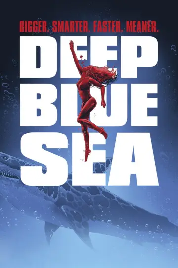 Poster to the movie "Deep Blue Sea" #683490