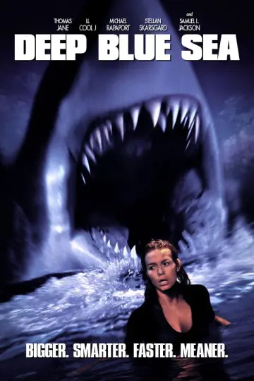 Poster to the movie "Deep Blue Sea" #683491