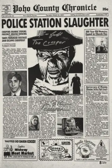 Poster to the movie "Jeepers Creepers" #1207687