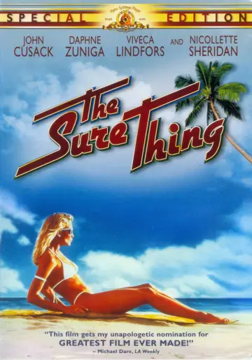 Poster to the movie "The Sure Thing" #1033197