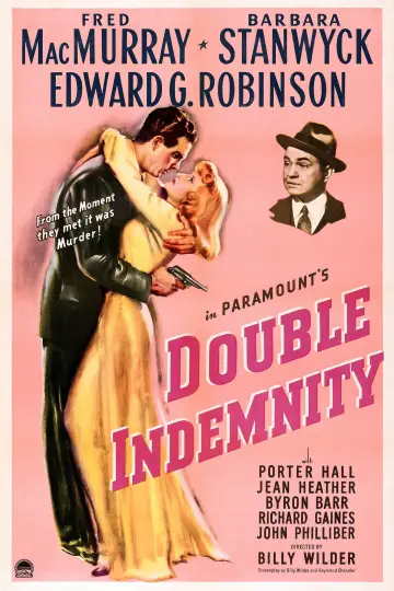 Poster to the movie "Double Indemnity" #750488