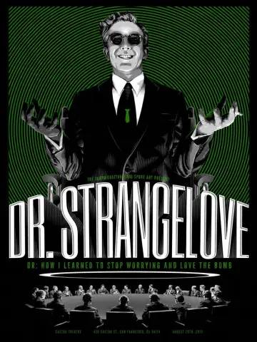 Poster to the movie "Dr. Strangelove or: How I Learned to Stop Worrying and Love the Bomb" #844221