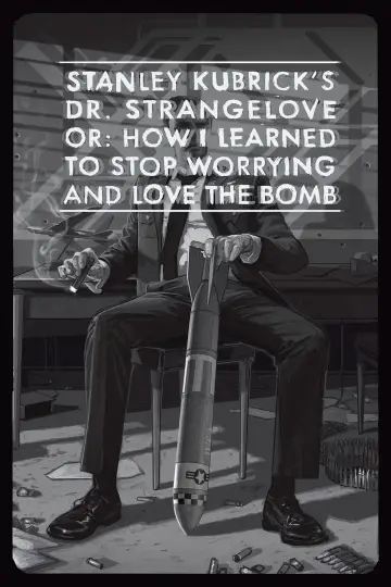 Poster to the movie "Dr. Strangelove or: How I Learned to Stop Worrying and Love the Bomb" #85441