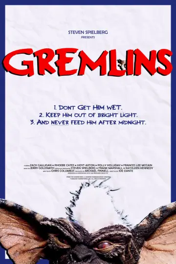 Poster to the movie "Gremlins" #610573