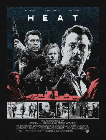 Poster to the movie "Heat" #831691