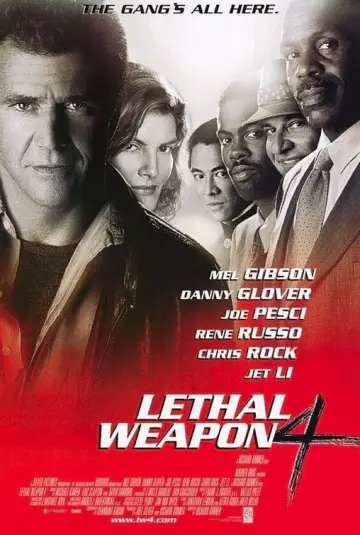 Poster to the movie "Lethal Weapon 4" #693763