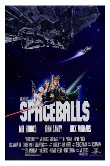 Poster to the movie "Spaceballs" #614955